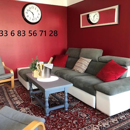 Bedinreims "Burgundy Bottle" 110M2 Exceptional, 4 Chambres Doubles, 2 Bain, Free Park & Wifi, Tout Equipe Εξωτερικό φωτογραφία